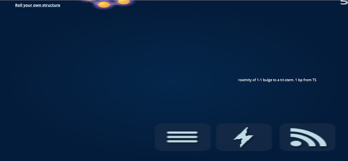 Messed up in-game secondary stucture display